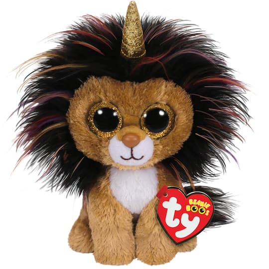 Ty Beanie Boo&#x27;s&#x2122; Ramsey Lion with Horn, Regular